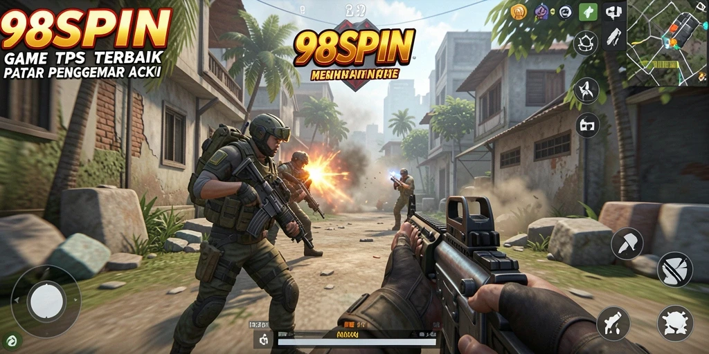 Tampilan gameplay seru dan mendebarkan di 98SPIN.