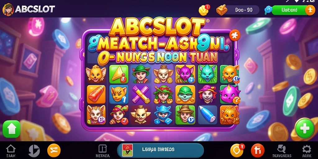 Tampilan gameplay seru dan menarik dari ABCSLOT.