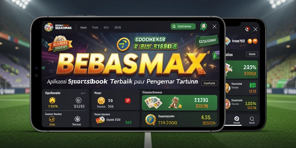 Screenshot utama BEBASMAX menampilkan antarmuka taruhan yang menarik.