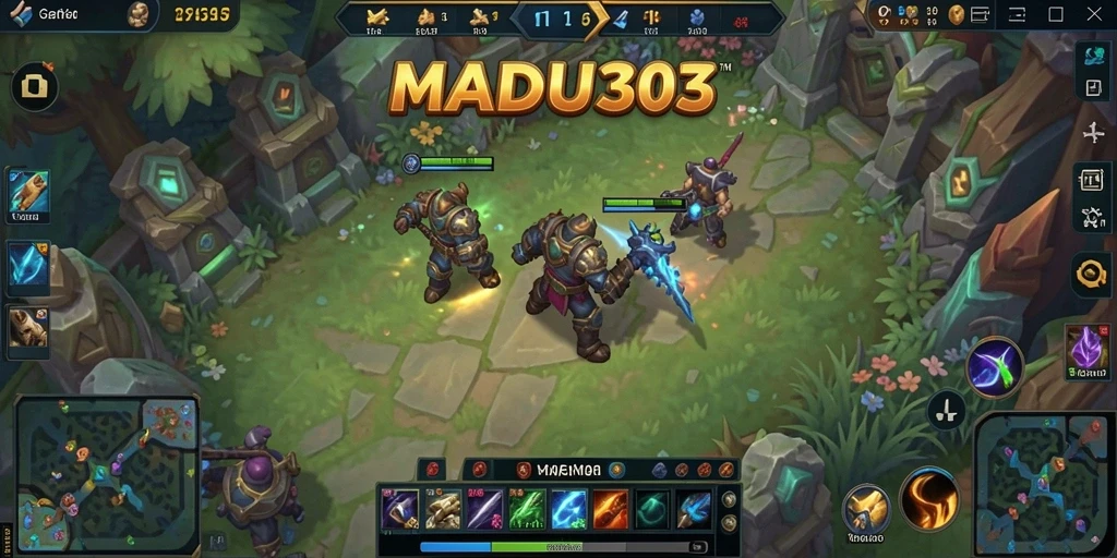 Gameplay seru dan strategis dalam MADU303