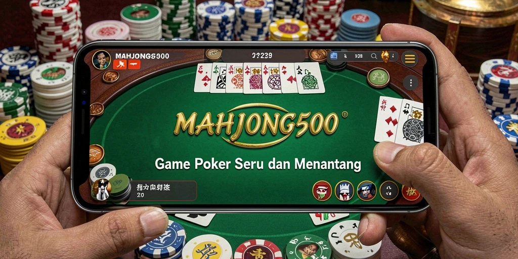 Gameplay menarik dari MAHJONG500 dalam permainan Poker yang mendebarkan.