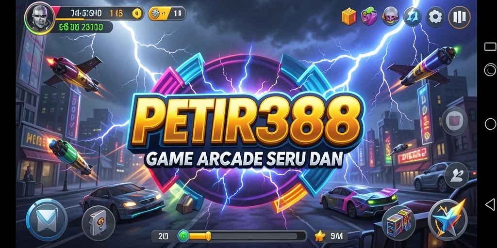 Tampilan gameplay seru dalam PETIR388 dengan grafis menawan.
