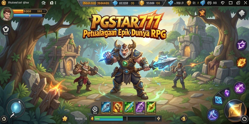 Tangkapan layar gameplay PGSTAR777 yang menampilkan aksi seru dan karakter unik.