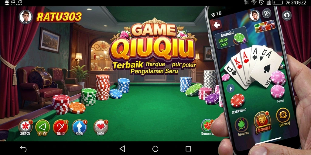 Screenshoot gameplay QiuQiu yang mendebarkan di RATU303.