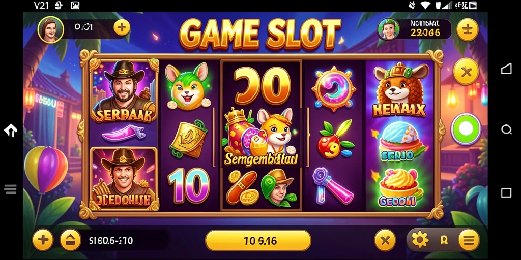 Gameplay V21 yang menarik dengan berbagai tema Slot.