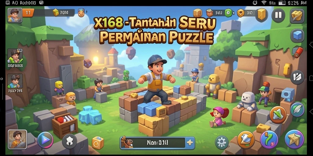 Tampilan gameplay X168 yang menantang dan menarik.